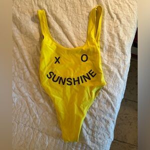 Small Private Party one piece Swimsuit